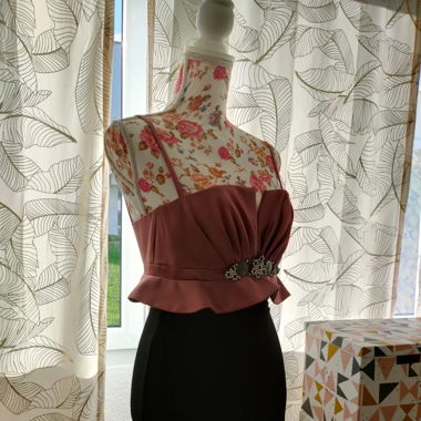 Zweiteiliges Abendkleid 
