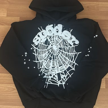 Sp5der Hoodie Black