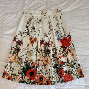 Floral Pattern Skirt