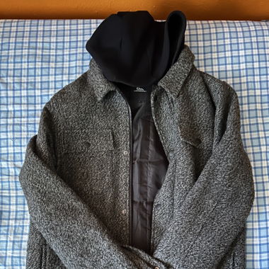 Veste C&A Clockhouse taille L doublée avec capuche