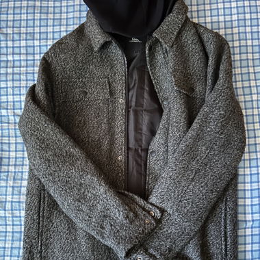 Veste C&A Clockhouse taille L doublée avec capuche