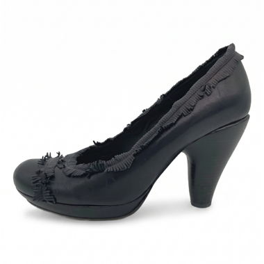 Chie Mihara in pelle con frange EU 39