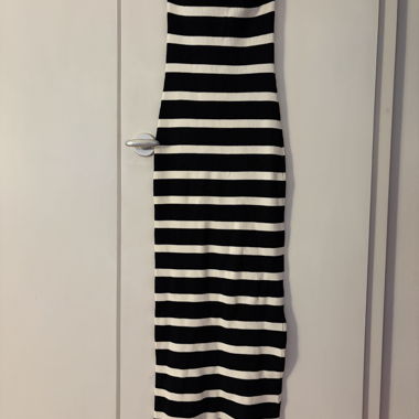 Robe bustier rayée H&M