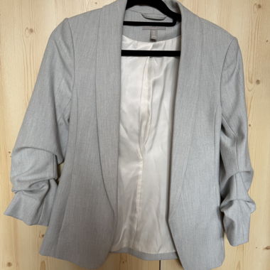 Blazer H&M Gris Clair