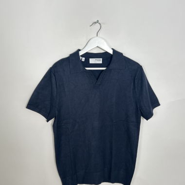 Selected Homme Navy Polo Shirt