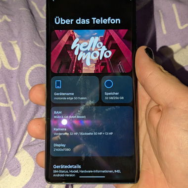 Motorola Edge 50 Fusion 256 Go en parfait état