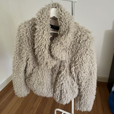 Kuschelige Jacke im fake fur look 