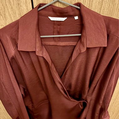 Blusa bordeaux YAYA Women