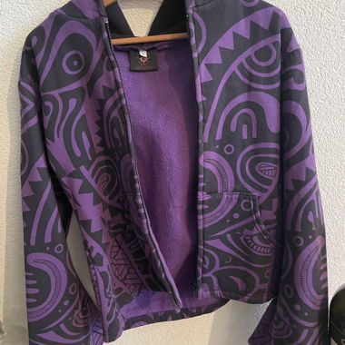 Elfentribal-Zipferkaputzen-Jacke