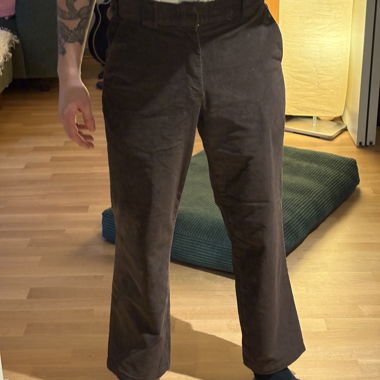 Pantalone in velluto a coste marrone taglia 32x32