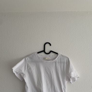 T-shirt blanc basic