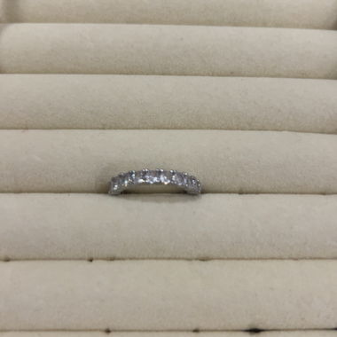 Silver-coloured Gem Ring