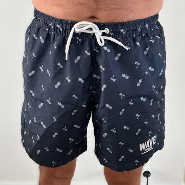 Short de bain à motif