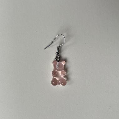 Boucle d'oreille ourson gummy