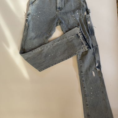 jeans flaire bleu ciel 