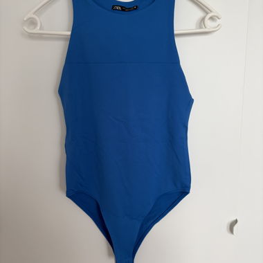 Body blu Zara