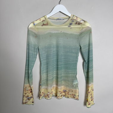 Haut Zara en maille manches longues
