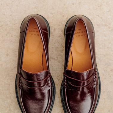 Loafers, Burgund