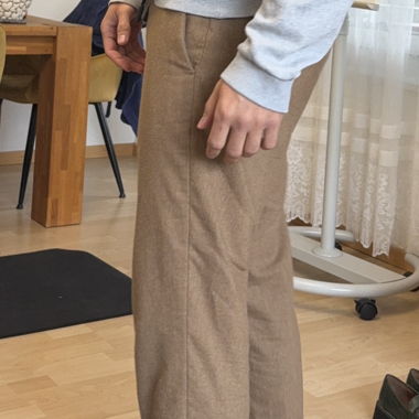 Pantaloni Hugo Boss beige-marrone Taglia 50