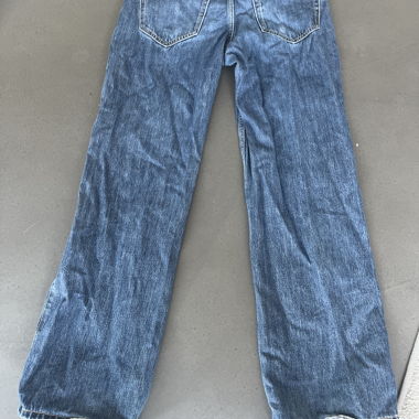 Low Waist London Jeans with Embroidery