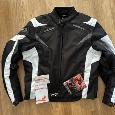 Veste moto unisexe