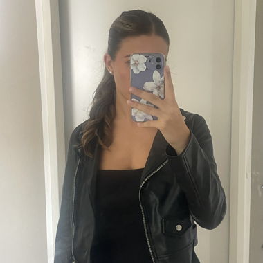 Jacke Kunstleder Bershka
