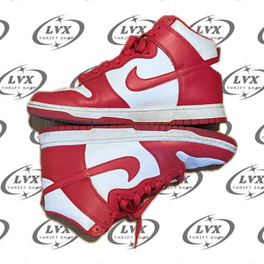 Nike Dunk Hi - Rosso / bianco