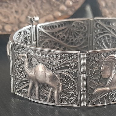 Bracelet antique en argent 800