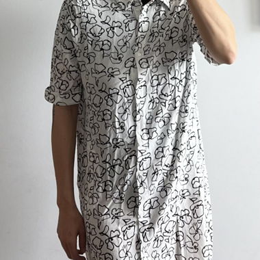 Robe chemise ZILCH à motifs taille L