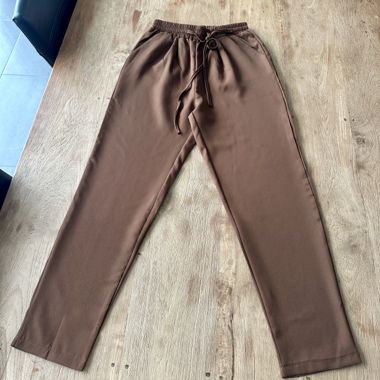 Braune Stoffhose PrettyLittleThing Gr. 32