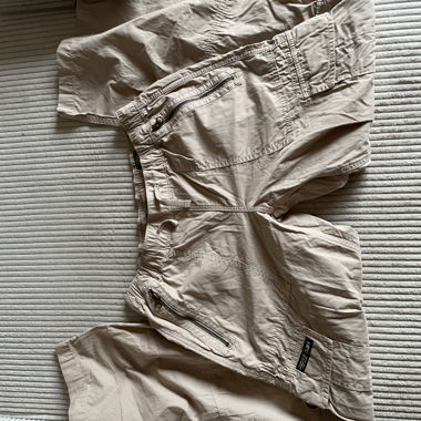 Pantaloni cargo beige