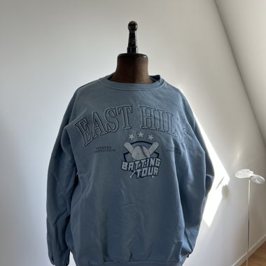 Pull&Bear blue EAST HILLS sweatshirt