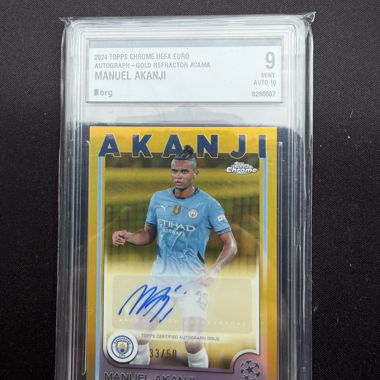 Auto-Karte Manuel Akanji