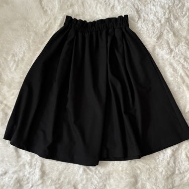 lolita jupe midi noire