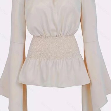 Off-shoulder beige blouse Pirate M 38