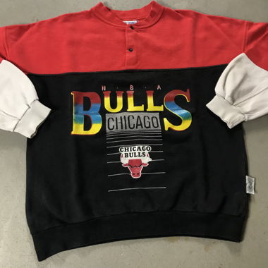 Felpa vintage Spalding Chicago Bulls Retro NBA