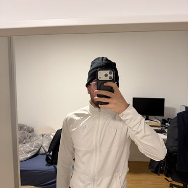 Nike France White Training Jacket