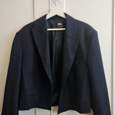 Blazer Zara blu scuro
