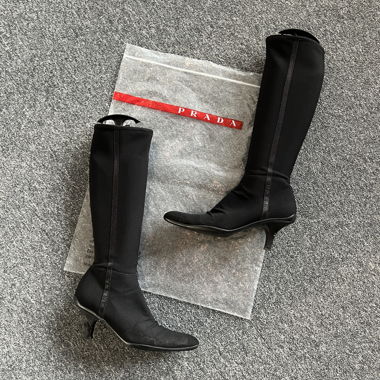 PRADA NEOPRENE BOOTS