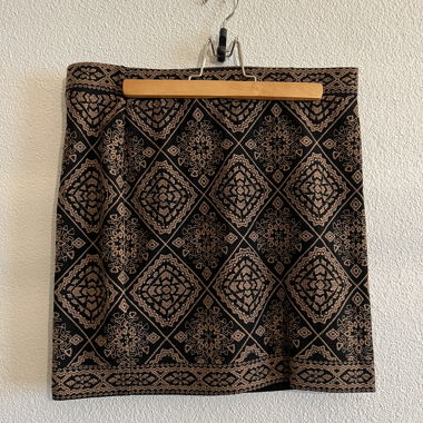 Vintage Skirt with Embroidery