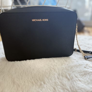Michael Kors Crossbody Bag Black Gold