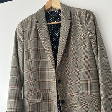 Karierter Blazer