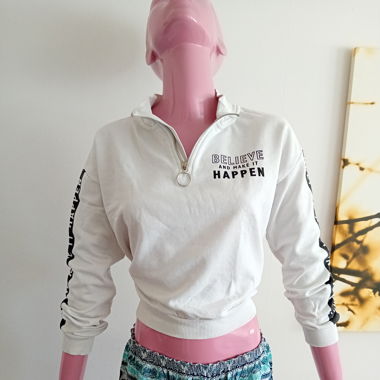 Pullover, S, creme