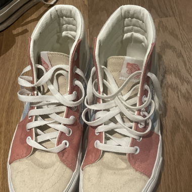 Colorful vans cute and preppy