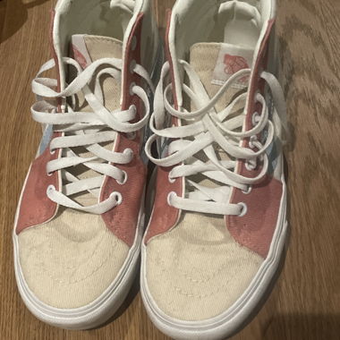 Colorful vans cute and preppy