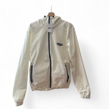 808 cream windbreaker