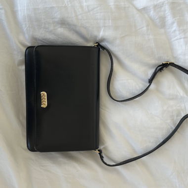 Borsa crossbody/spalla nera