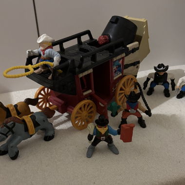 Fisher-Price Western con personaggi