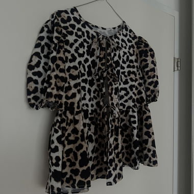 Leopard Print Blouse