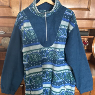 Fleece Zip-Front Pullover